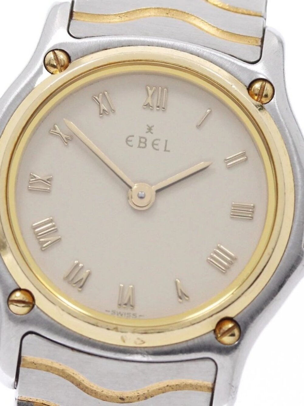 EBEL Classic wave 1057901 beige Dial Quartz Ladies Watch_967354